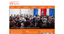 Desktop Screenshot of buddhistisches-tor-berlin.com
